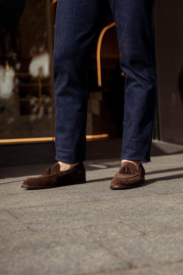 Vaquero Regular Azul Oscuro