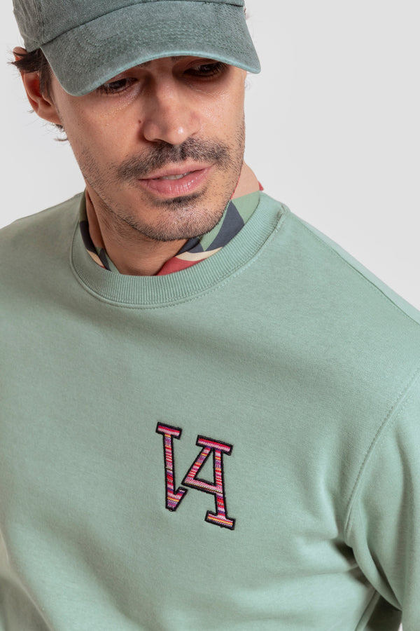 Sudadera Va Etnica Hoja - Raíces