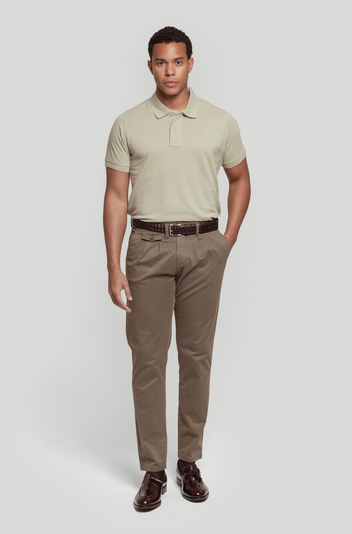 Polo Escudo Pistacho