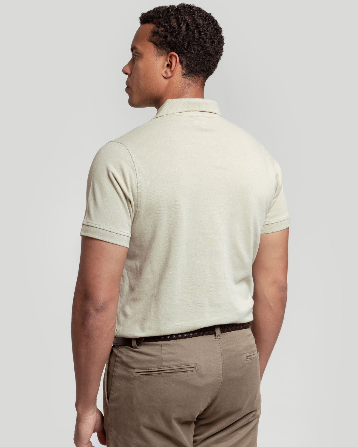 Polo Escudo Pistacho