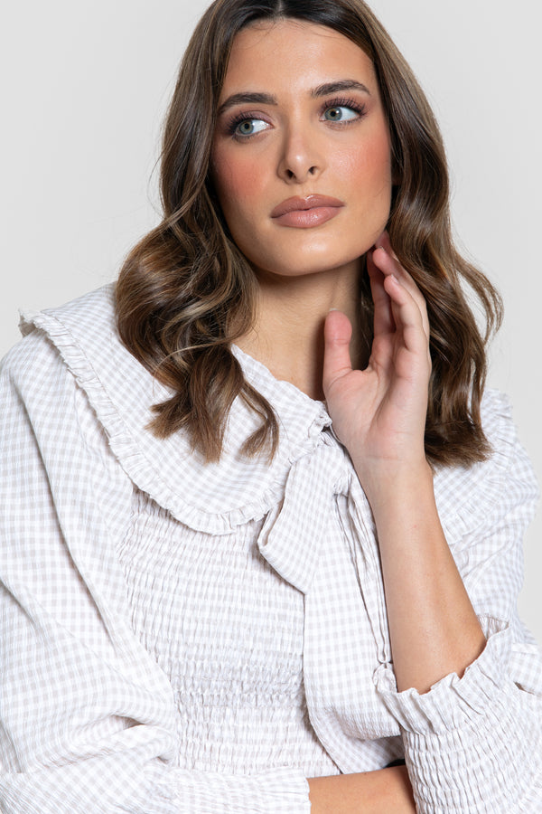 Blusa Lazo Cuadros Vichy