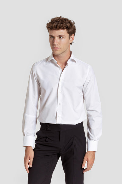 White Dress Shirt - Footprint