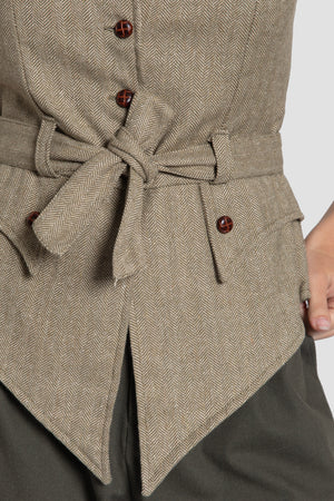 Chaleco Espiga Kaki - Brío