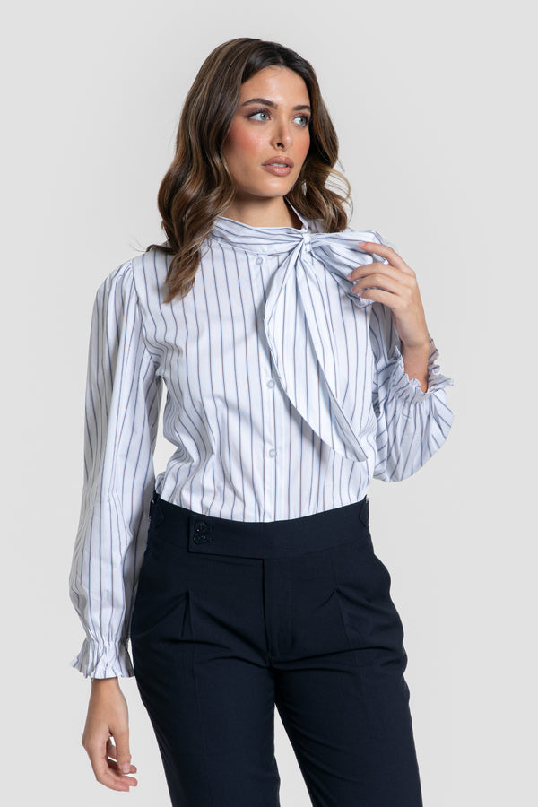 Blusa Lazo en Cuello