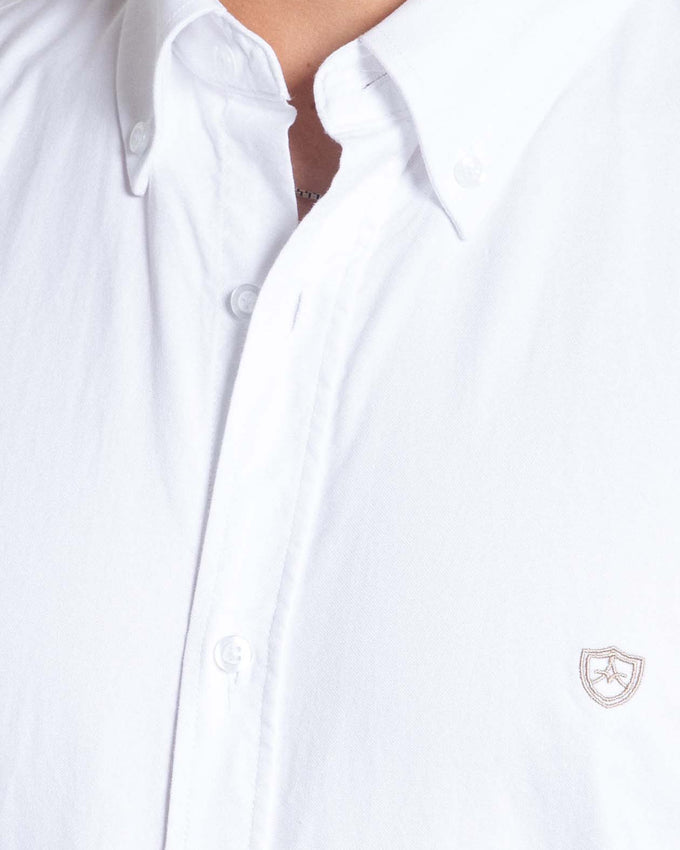 Camisa Oxford Escudo