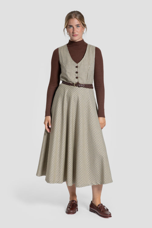 Vestido Lucia Camel