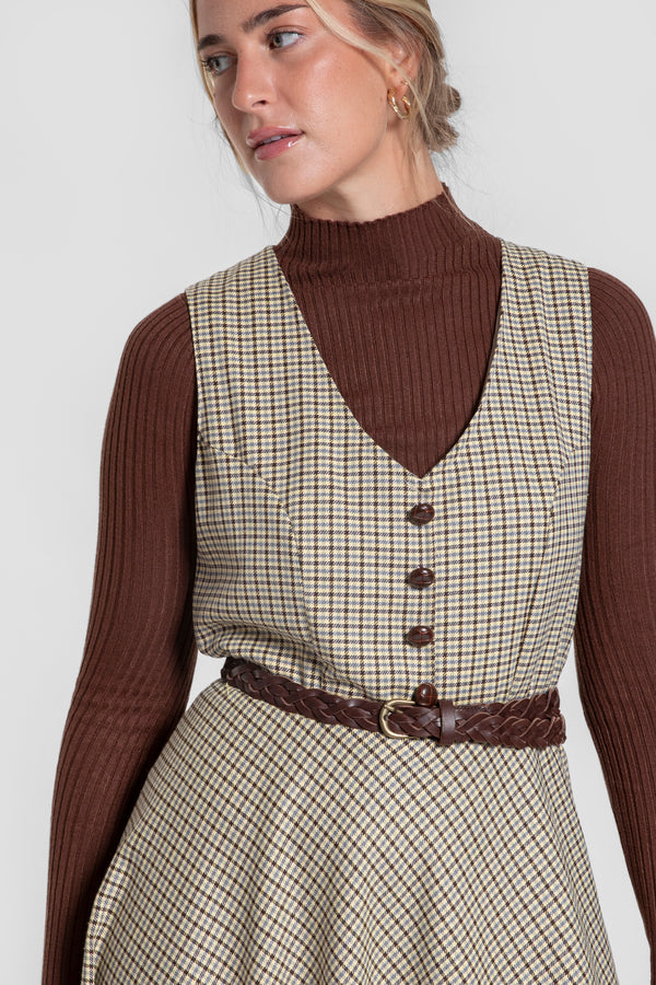 Vestido Lucia Camel