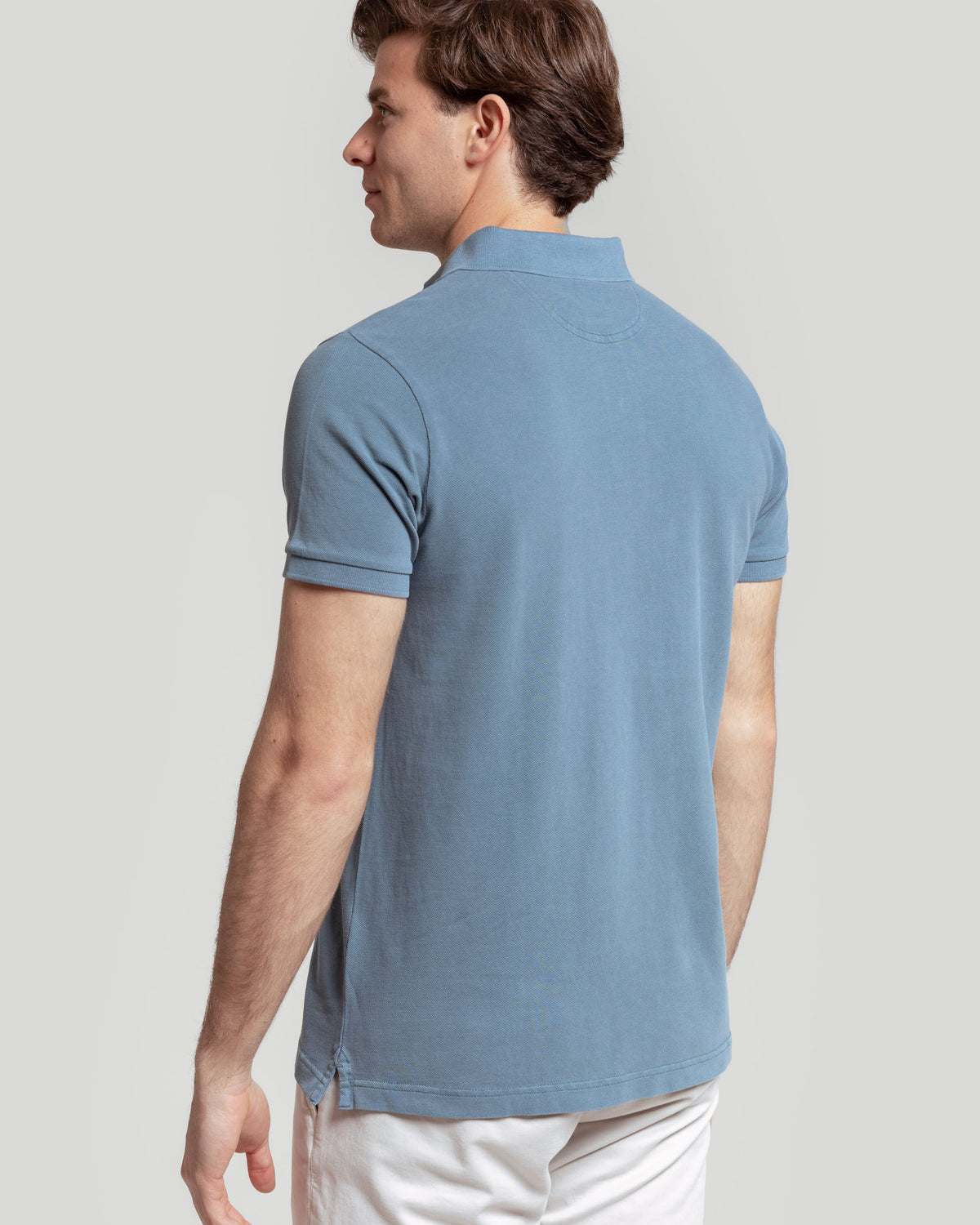 Polo Lavado Azul