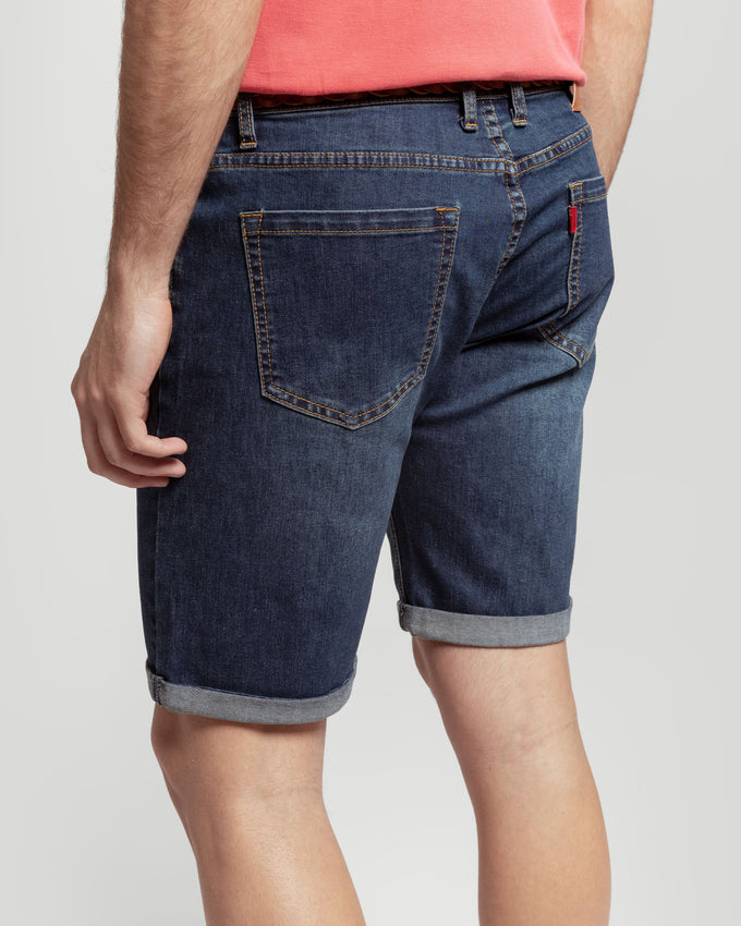 Denim Bermuda Stone