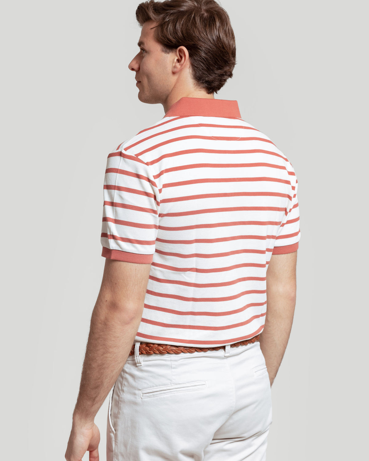 Camisa polo listrada