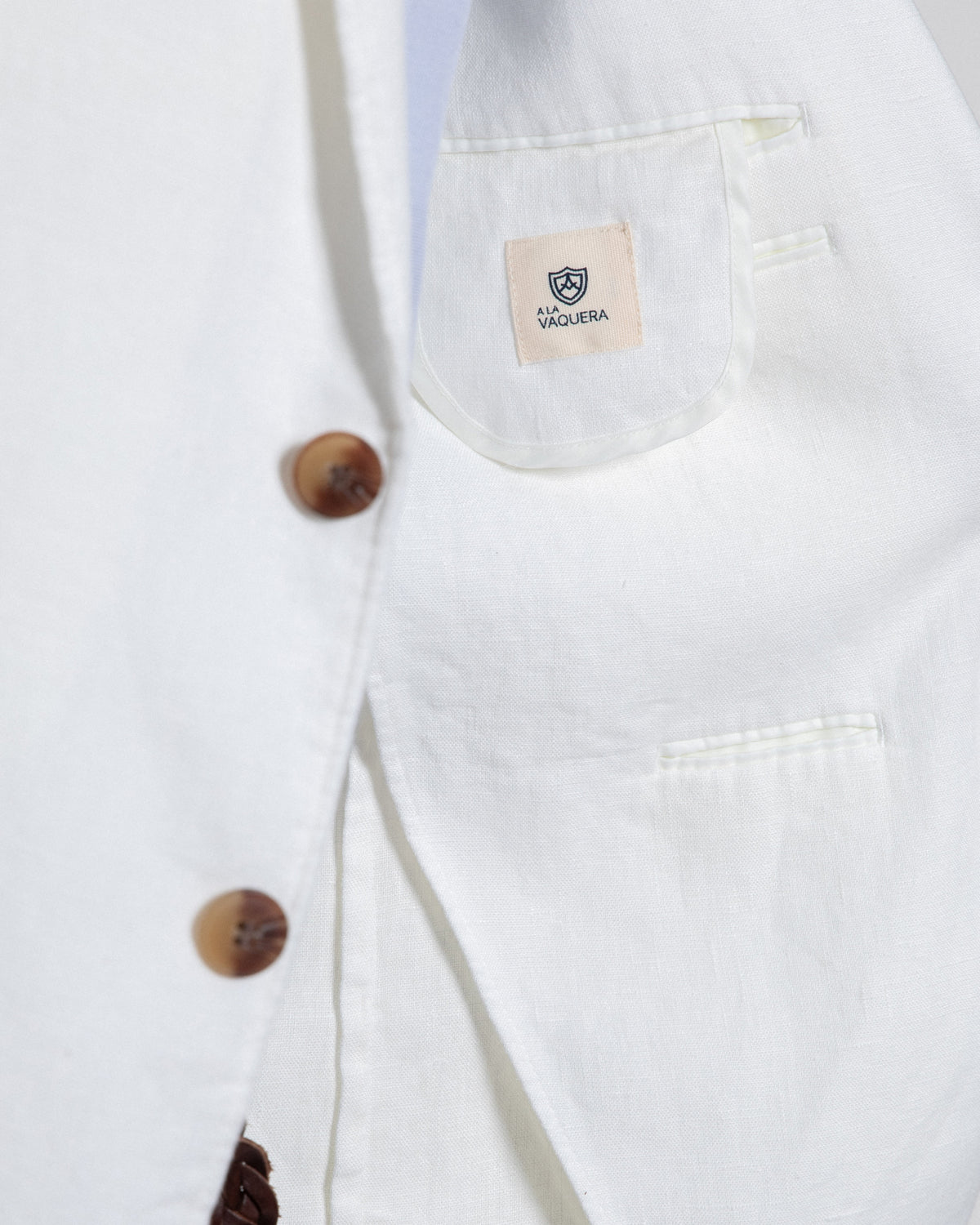 Americana de Lino Sport Blanca