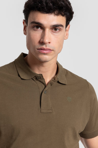 Polo Básico Cáqui