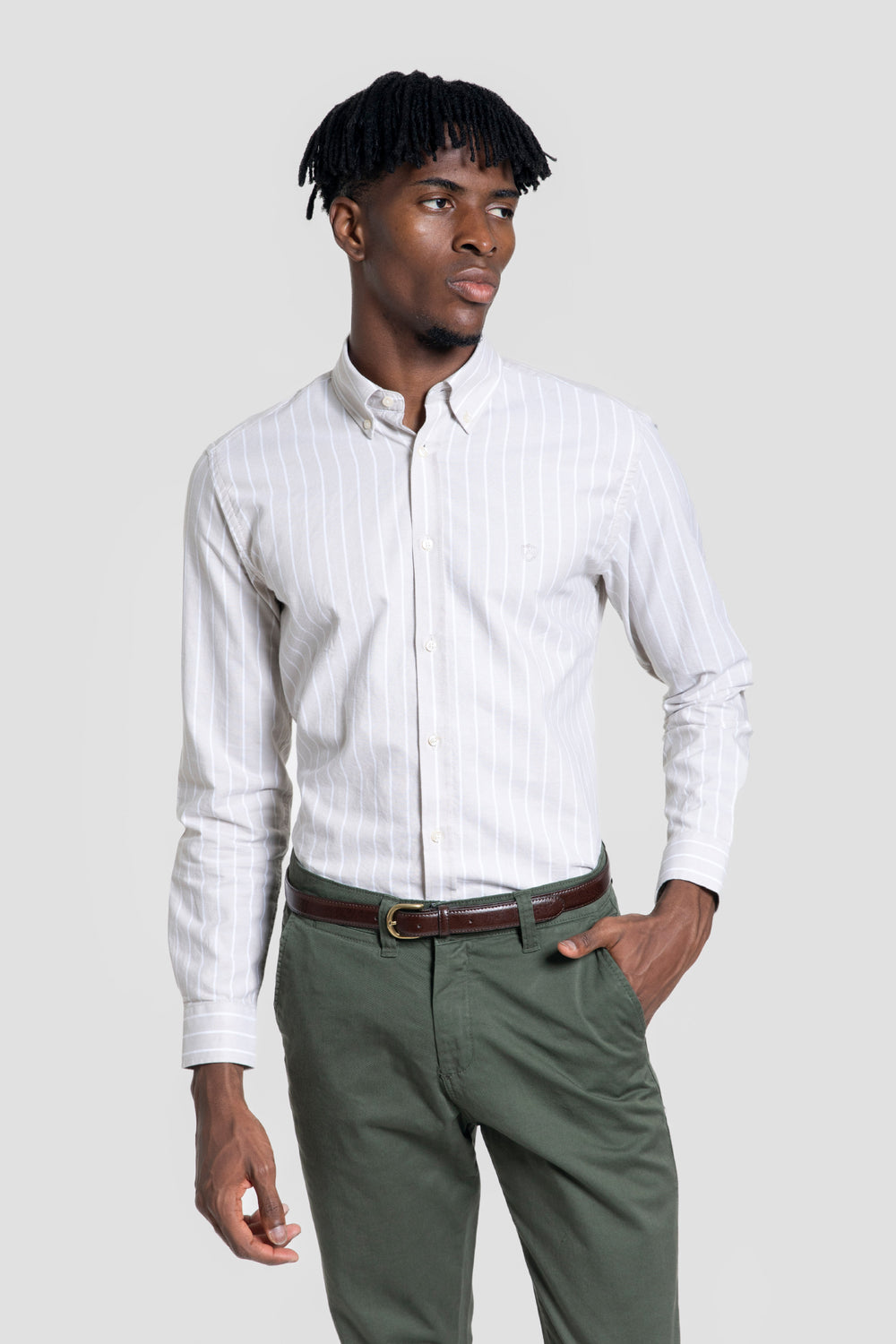 Camisa Oxford Raya Ancha Arena