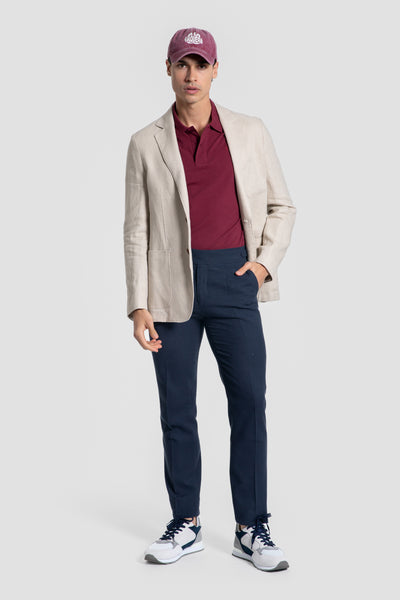 Polo Básico Bordeaux