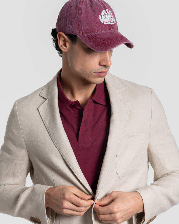 Polo Básico Bordeaux
