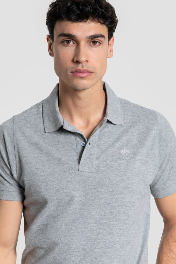 Polo Básico Gris