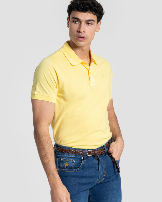Pólo Escudo Amarelo