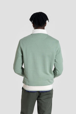 Sudadera Rayas Verde Menta - Huella