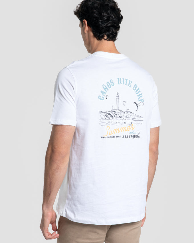 T-shirt Caños Branca