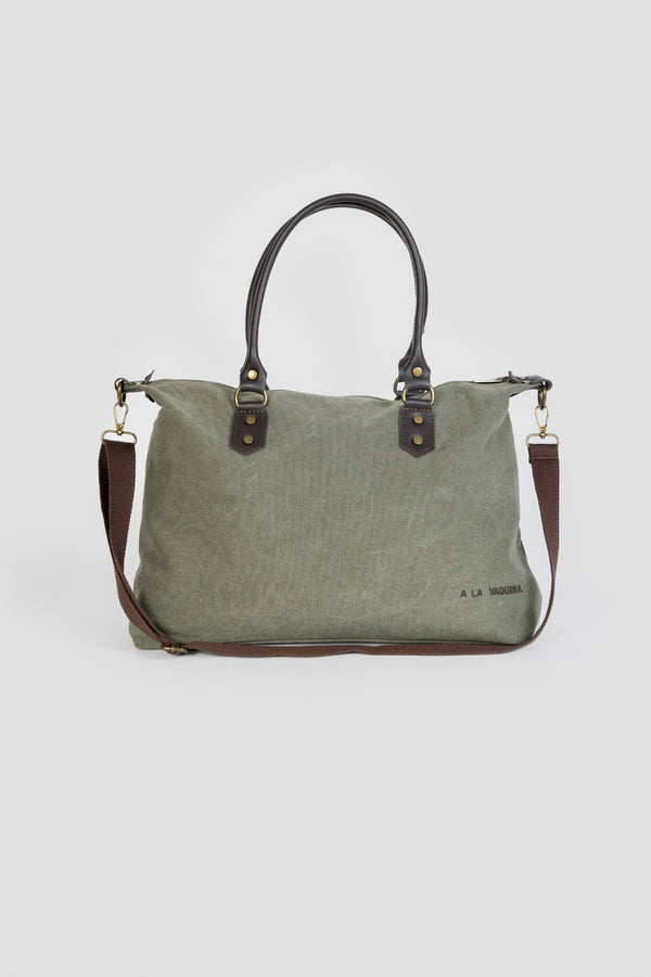Bolso Tela Kaki