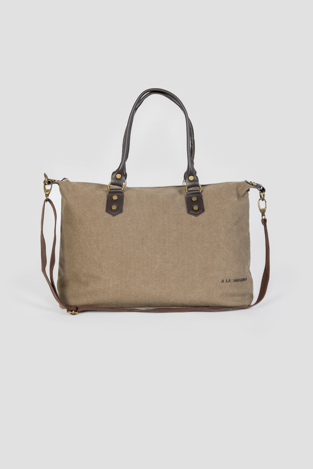 Bolso Tela Tostado