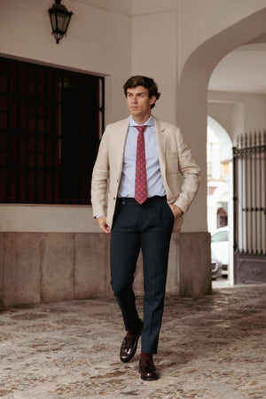 Americana de Lino Sport Hueso