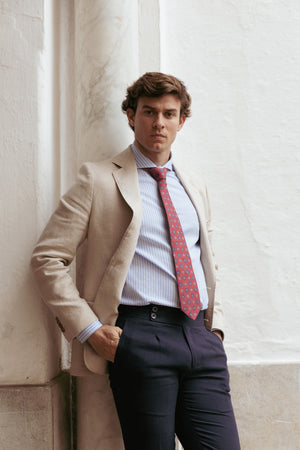 Americana de Lino Sport Hueso