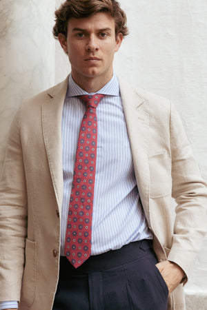 Americana de Lino Sport Hueso