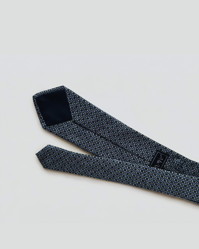 Corbata Estampada Marino