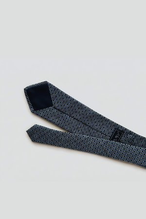 Corbata Estampada Marino