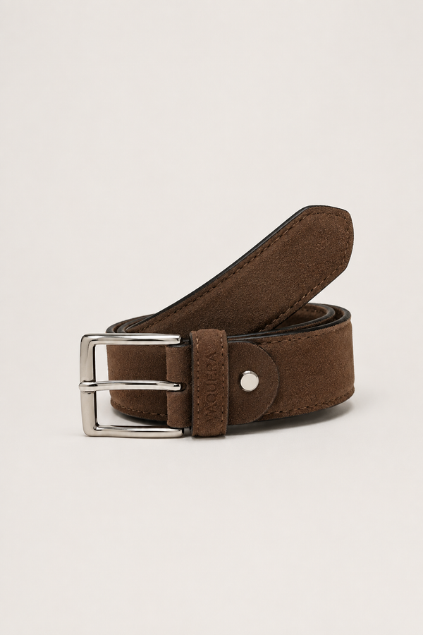 Cinturon Ante Taupe
