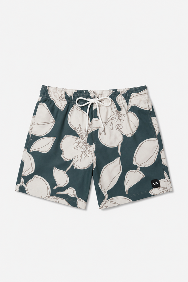 Bañador Estampado Flores Hoja