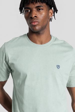 Camiseta Básica Escudo Verde