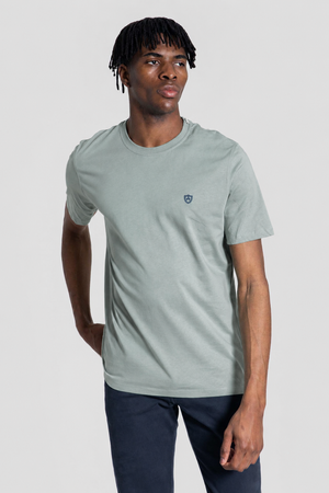 Camiseta Básica Escudo Verde