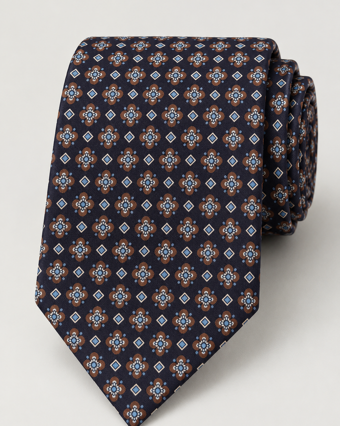Corbata Flores