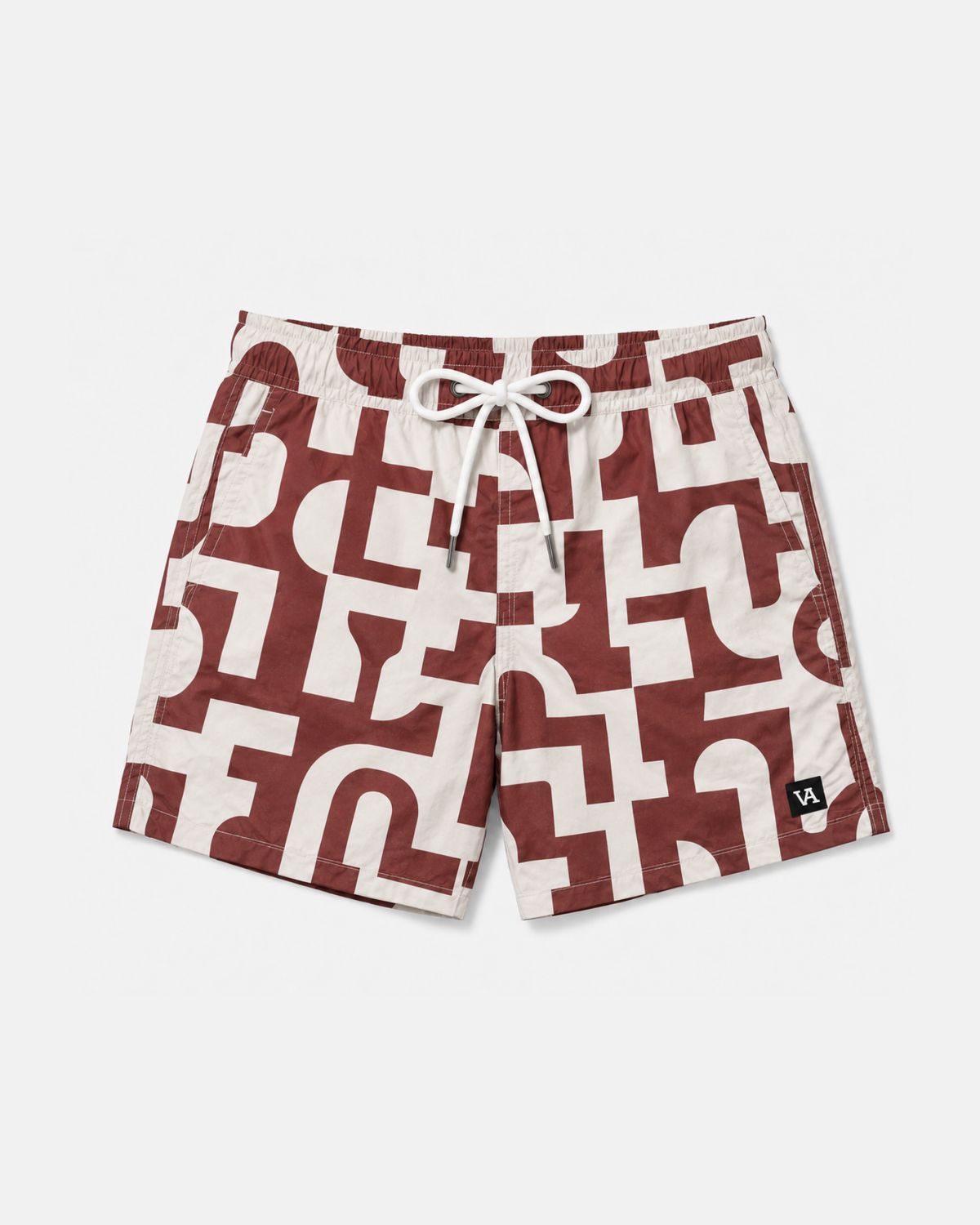 Bañador Estampado Teja