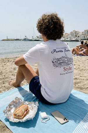 Camiseta Puerto Banus Blanca