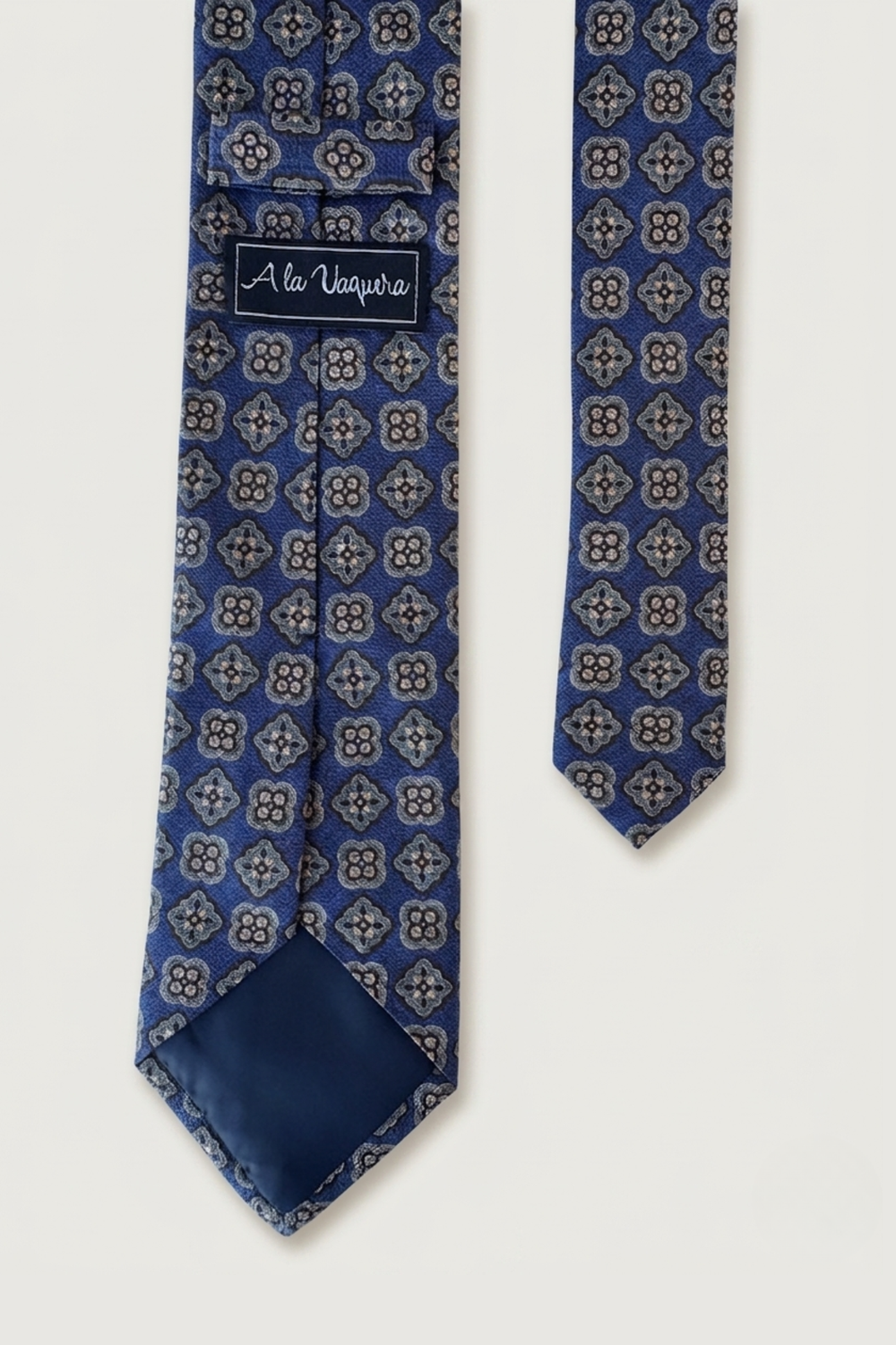 Corbata Estampada Azul