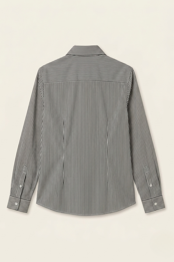 Camisa Oxford Rayas Marino