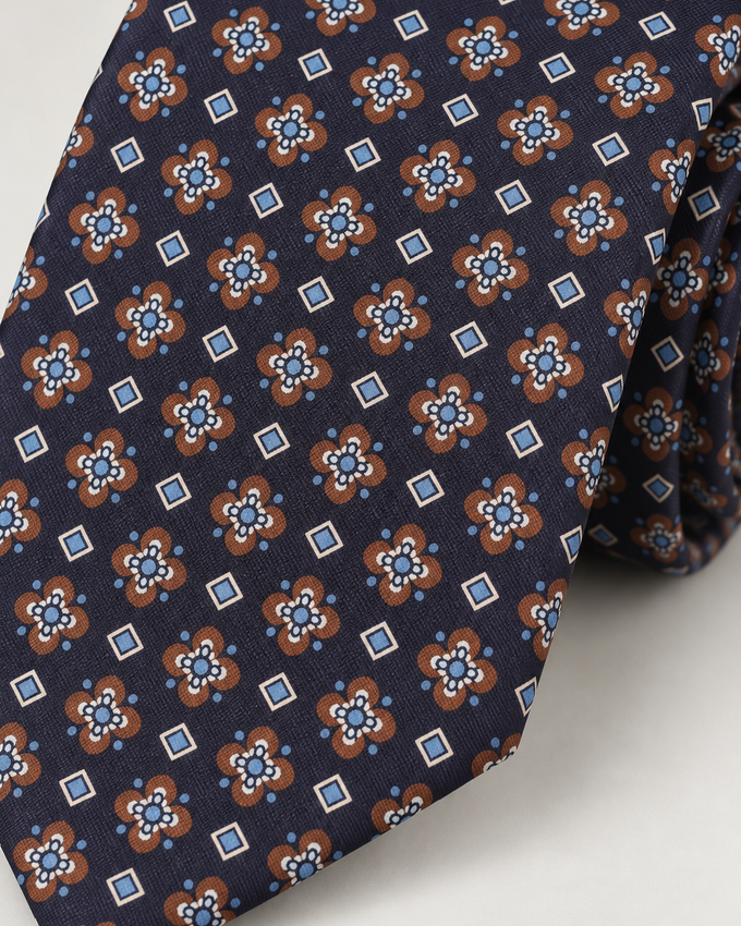 Corbata Flores